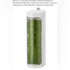 Moss air filter/humidifier